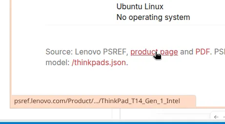 PSREF source line